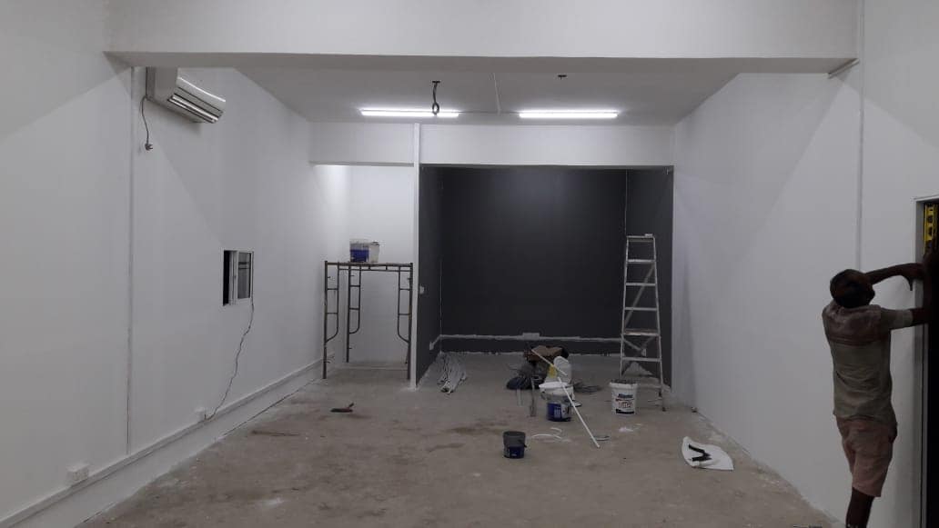 DELIFE Interior Designing and Contracting Office partitions work project Sri Lanka
