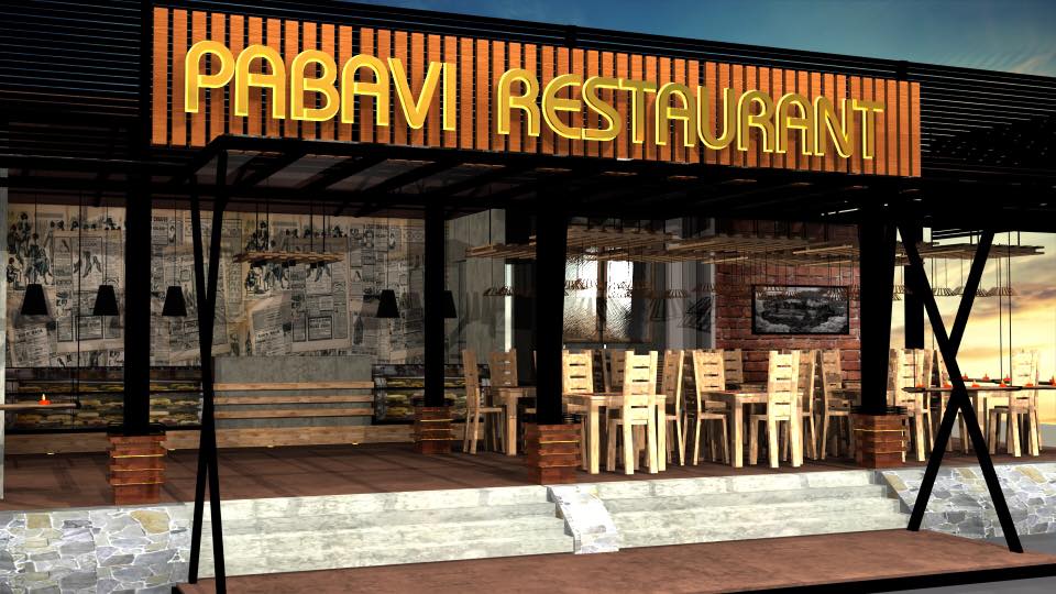 DELIFE Interior Designing and Contracting Prabhavi Restaurent Design project Sri Lanka